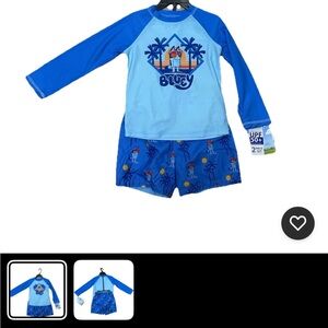 Kids Swim Set - Bluey 3T